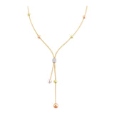 14k Gold | Franco Mesh Chain Necklace