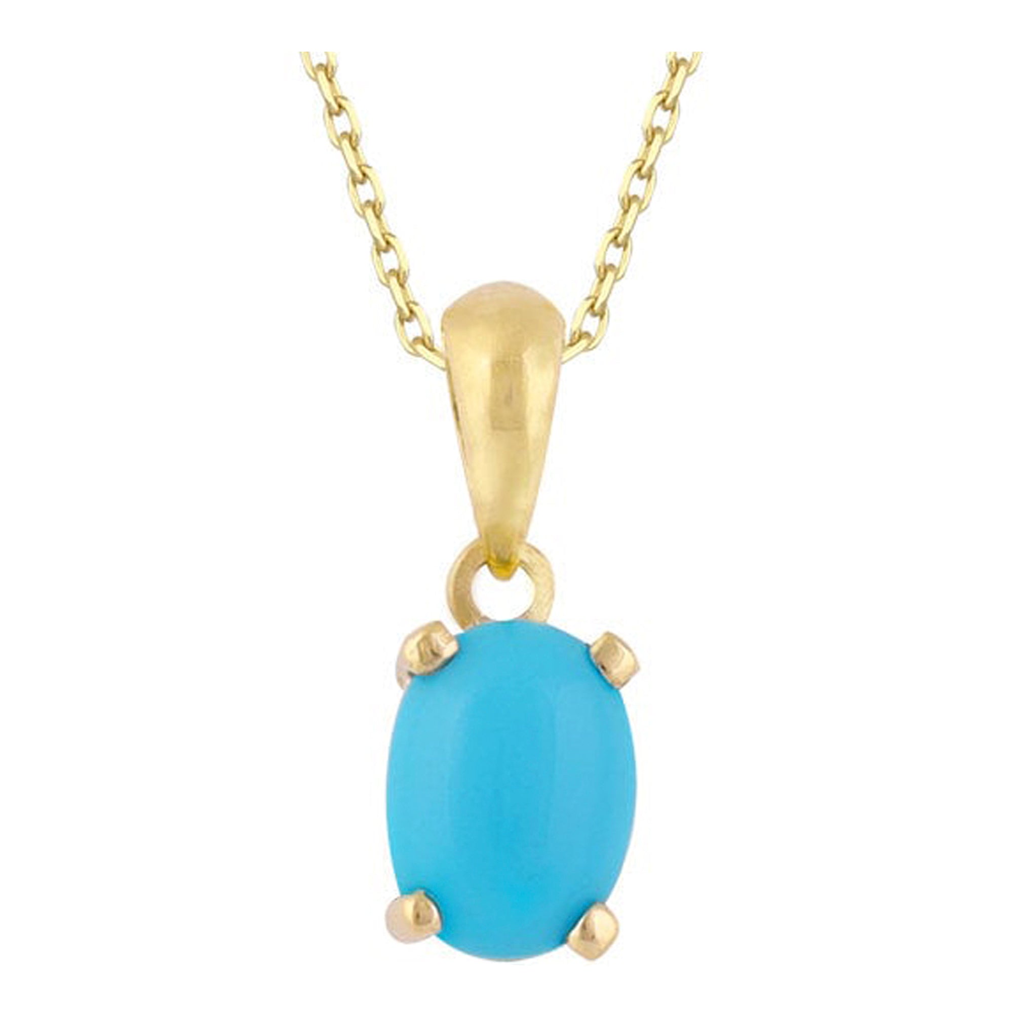 14k Gold | White Opal Oval Necklace