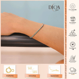 14k Gold | Green Jade & Gold Beaded Bracelet