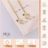 14k Gold | Snake Chain Charm Bracelet with Sailor Clasp