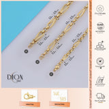14k Gold | Barleycorn & Rolo Chain Bracelet