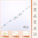 14k Gold | Turquoise Dainty Bracelet