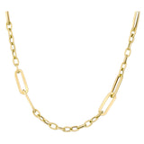 14k Gold | Oval Link Chain Necklace