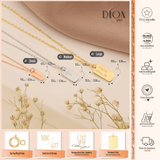 10k Gold | Initial Engraving Necklace