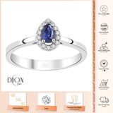 8k - 14k - 18k Gold | Sapphire and Diamond Proposal Ring